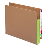 Smead POCKET,ENTB,3.5,LTR,GN