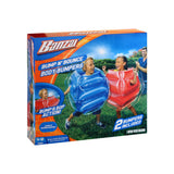 BANZAI: Bump N' Bounce Body Bumpers, A Game of Bumping & Bopping, 2 Bumpers Included in Red & Blue, Fun & Safe Cushion Inflatabl