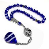 ALBATROSART Design -Handmade Evil Eye Beaded Collection Worry Beads - Prayer Beads - Tesbih-Tasbih-Tasbeeh-Misbaha-Masbaha-Subha