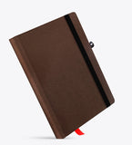 Brown Cloud Basic Dark Brown Leather Cover Notebook/Diary (Nb Dbrownbasic 001) (1 Diary)