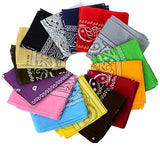 Smart Villa Traders MultiPurpose Party Outdoor Favor Scarf Headband Handkerchiefs (Pack Of 6)