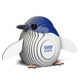 Eugy Penguin 3D Puzzle, 25 Piece Eco-Friendly Educational Toy Puzzles for Boys, Girls & Kids Ages 6+