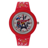 Zoop Analog Watch With White Dial & Red Strap For Girls Kids, From House Of Titan - Nt26006Pp01W