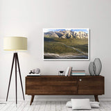 Mountains Above Coral Creek And Cline River, Jasper National Park, Alberta, Canada-Paper Art-50,,X34,,