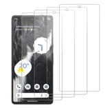 iCsapr 4 Pack Glass Screen Protector Compatible for Google Pixel 7 / GVU6C / GQML3 [9H Hardness]-HD Screen Tempered Glass, Scrat