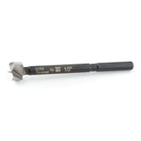 BORA BFB009706 1/2 Dia Tempest Forstner Bit 31/2 OAL, Round 1/4 Shank for Wood Drilling Ideal for Cabinet Making and Fine W