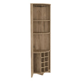 Essential Corner Bar Cabinet -Living Room -Macadamia