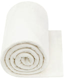 PLANTIONAL Natural Cotton Batting for Quilts: 79-Inch x 91-Inch Light Weight Purely Natural All Season Quilt Batting for Quilts,