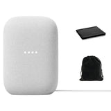 Google Audio Bluetooth Speaker - Wireless Music Streaming, Powerful Sound, Assistant Built-in, Wi-Fi and Bluetooth Connectivity,