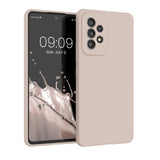kwmobile Case Compatible with Samsung Galaxy A53 5G Case - TPU Silicone Phone Cover with Soft Finish - Coconut Swirl