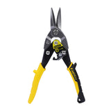 Stanley 2-14-563 MaxSteel straight Aviation Snips, 9.84, Black/Yellow