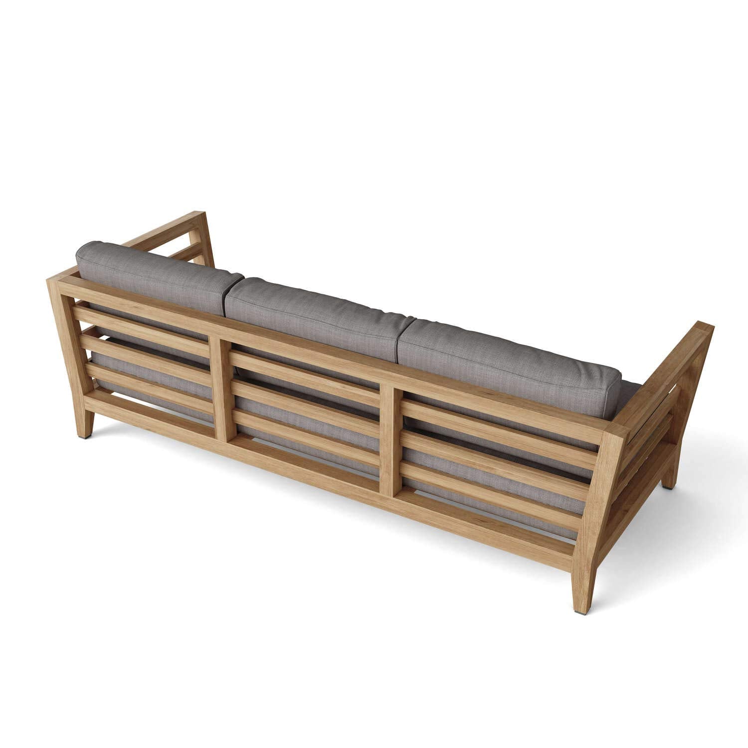 Anderson Teak Ds-833 Cordoba 3-Seater Bench Outdoor Sofa, Golden Honey Teak