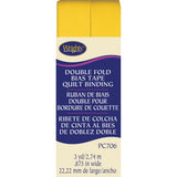 Wright Products Wrights Double Fold Quilt Binding 7/8 X3yd, Yellow