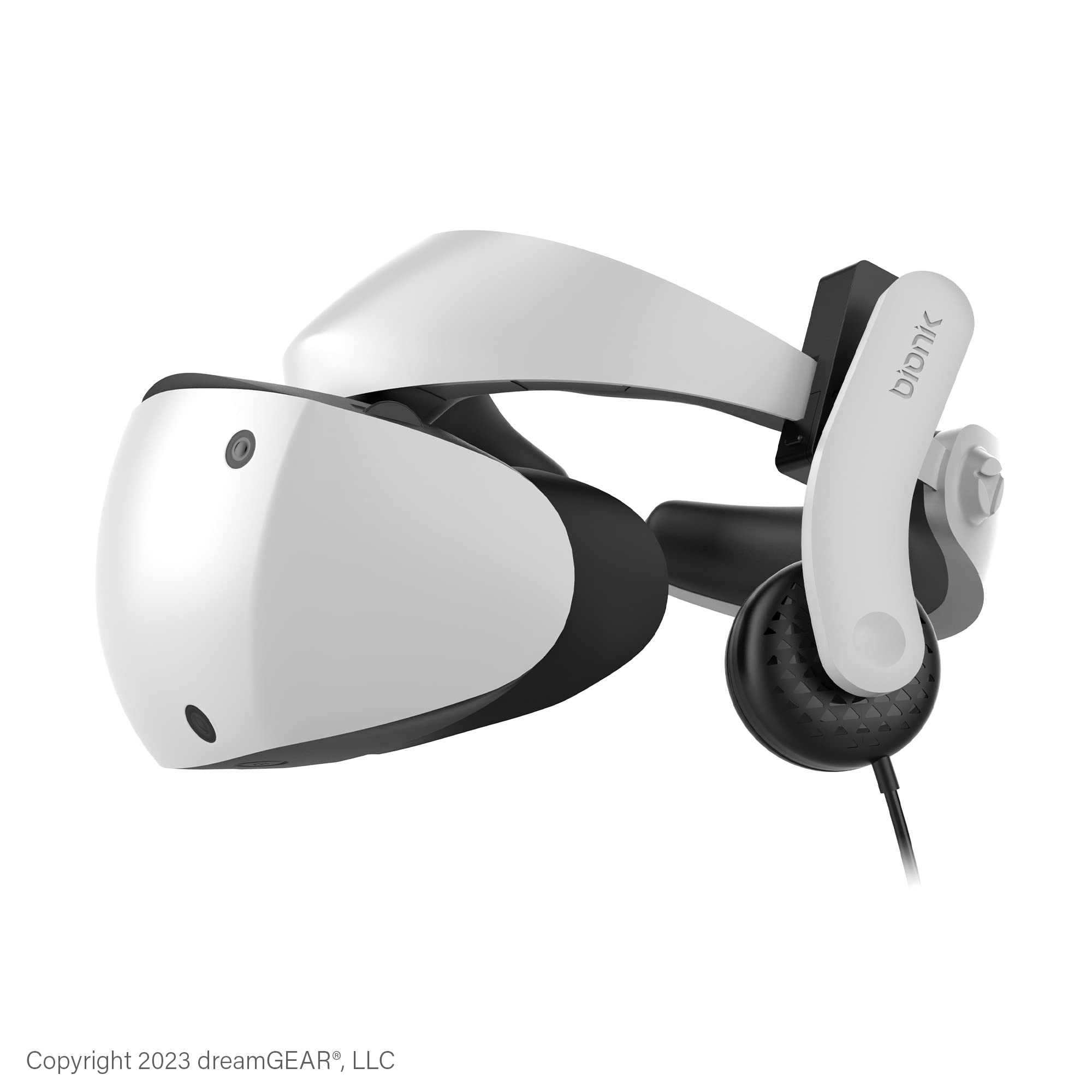 Bionik Mantis Attachable VR Headphones: Compatible with Playstation VR2, Adjustable Design, Connects Directly to PSVR, Hi-Fi Sou