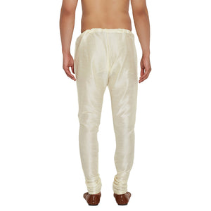 Sojanya (Since 1958, Churidaar Pyjama, Dupion Silk Beige Free Size