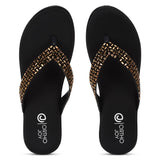 Ortho Joy Fancy Doctor Slipper || Ortho Care Orthopaedic Diabetic Daily Use Dr Sole Footwear Casual Stylish Chappals Slippers For Ladies & Girls,Copper,6,B0C9JP2XP5