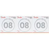 Fender Yngwie Malmsteen Signature Electric Guitar Strings - .008-.046 (3-Pack)