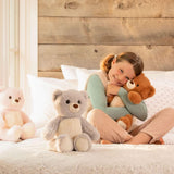 Vermont Teddy Bear Brown Teddy Bear - Cuddly Stuffed Animals, Cuddle Chunk, Honey, 15 inch
