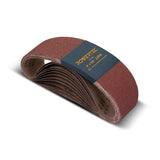 POWERTEC 12PK 4x36 Sanding Belts, 240 Grit Aluminum Oxide, 4 x 36 Inch Sanding Belts for Benchtop Belt and Disc Sander, Belt San