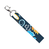 Isee 360 Joy Peace Love Quotes Lanyard Bag Tag With Swivel Lobster For Gift Luggage Bags Backpack Laptop Bags Students Workers T