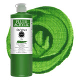 DA VINCI PAINTS Professional Artist Fluid Acrylic Paint, Sap Green, 16oz