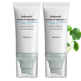 2 Pcs Centella Sunscreen SPF 50, Centella Water-Fit Sun Serum, Long-Lasting Protection, Nourishing Skin Protection and UV Defens