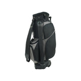 RJ Sports Spinner X 9.5 Transport Cart Bag, Black/Heather Grey, 9.5