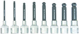 Bondhus 43487 ProHold Socket Ball End Bit Tool Set w/Socket w/ProGuard,2,8 PC