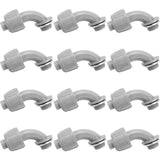 Liquid Tight Connector Flexible Non Metallic Electrical Conduit Connector Fitting 90 Degree Electrical PVC Conduit Fittings for 