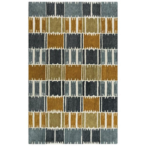 Alora Decor Rivera 8'9' X 11'9' Gray/Brown/Ivory/Gold Hand-Tufted Area Rug