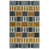 Alora Decor Rivera 8'9' X 11'9' Gray/Brown/Ivory/Gold Hand-Tufted Area Rug