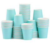 100 Pack 3 oz Paper Cups, Bathroom Cups Disposable,Mouthwash Cups Small Snack Cups for Water, Juice,Candy Ideal for Party Bathro