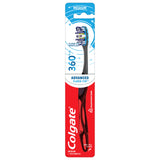 Colgate 360 Advanced FlossTip Bristles Toothbrush, Medium Toothbrush, 1 Pack