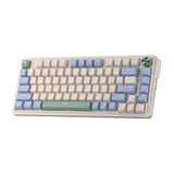 Redragon K673 PRO 75% Wireless Gasket RGB Gaming Keyboard, 3-Modes 81 Keys Compact Mechanical Keyboard w/Hot-Swap Socket, Dedica