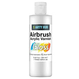 X ARTY HUB Acrylic Varnish Gloss 8.45 fl oz / 250 ml, Anti-Yellowing/Fading/Cracking Acrylic Paint Sealer, Waterproof, Stain & M