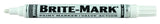 DYKEM BRITEMARK Medium Tip Paint Marker, White