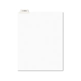 Avery 12388 AveryStyle Preprinted Legal Bottom Tab Dividers, Exhibit O, Letter (Pack of 25)