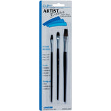 J.R. Edwards Linzer A 353 (3 Piece) Artist Brushes OX Hair Flat