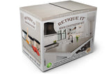 Retique It Liquid Wood Countertop Kit with Wood Gel Stain - Genuine Wood Finished countertops ((Island), 50 Weathered Wood), 24 