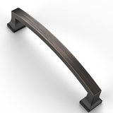 Asidrama 20 Pack 5 Inch(128mm) Hole Centers Kitchen Cabinet Handles, Oil Rubbed Bronze Cabinet Pulls Kitchen Cabinet Hardware fo
