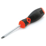 Performance Tool W30986 Black & Red Slotted Screwdriver, 3/16-Inch x 3-Inch
