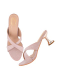 Shoetopia Embellished Pink Sparkle Block Heeled Sandals For Women & Girls /Eu36,Pink,3,B0DK75GCBR