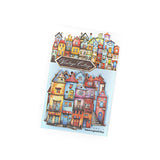 HEAVENGLOW 15 Pieces Scrapbook Decorative Paper Cardstock Stickers for Planners Collage Style D|Scrapbooking Stickers