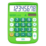 CATIGA Desktop Calculator 8 Digit with Solar Power and Easy to Read LCD Display, Big Buttons, for Home, Office, School, Class an