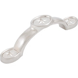 Stone Harbor Hardware Texas Star Cabinet Pull, 3 Inches, 96 Millimeters, Satin Nickel