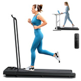 RIVANO Under Desk Walking Pad, Treadmill with Handles, Walking Pad Treadmill Compact & Portable with Remote Control, Quiet Adjus