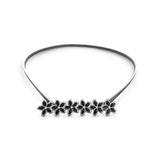 Redhorns Elastic Belly Chain Belt For Women Floral Design Spring Saree Belt Wedding Kamarband For Ladies Saree Adjustable Waist 