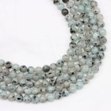 Malahill Gemstone Beads for Jewelry Making, Sold per Bag 5 Strands Inside, Lotus Jasper 6mm