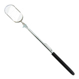Ullman B2 Oval Pocket Inspection Mirror, 2 Length x 1 Width Mirror, 81/2 Overall Length
