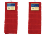 Hand Towel Set 2 Pack Decorate Your Kitchen D cor - Home D cor -Bath Towels Kitchen Linens (Red)